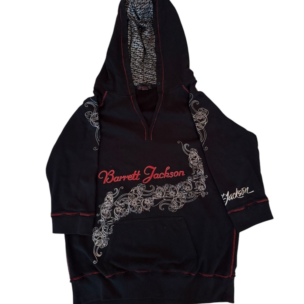 Barrett Jackson 3/4 sleeve hoodie, 3XL